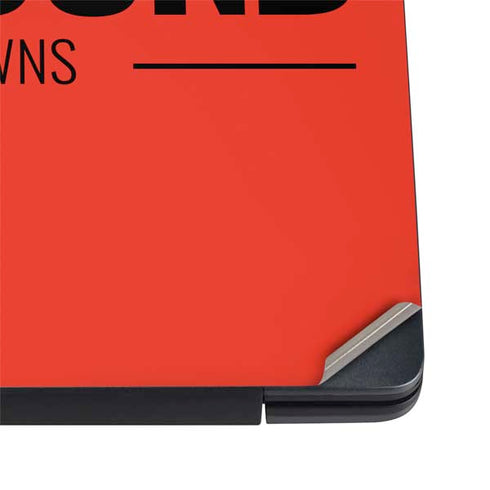 NFL Cleveland Browns Team Motto Dell Vostro Skin